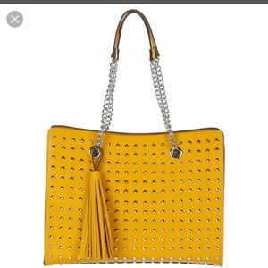 Studded tote